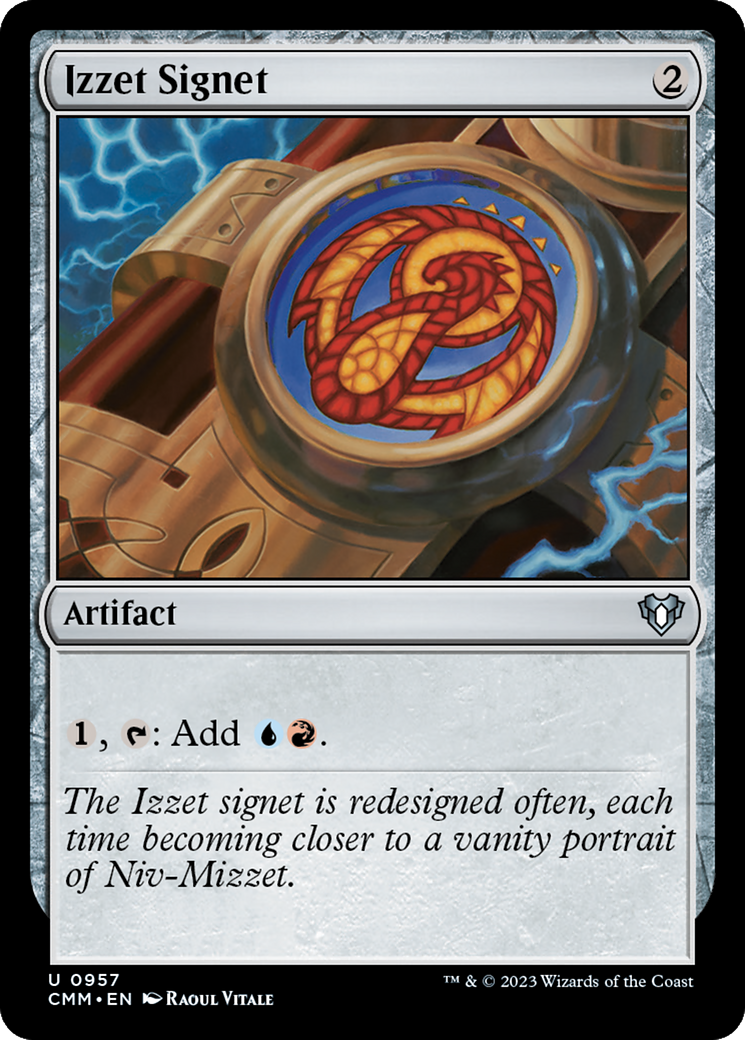 Izzet Signet [Commander Masters] | Local Legends