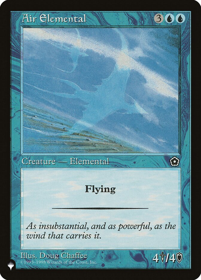 Air Elemental [The List] | Golgari Games