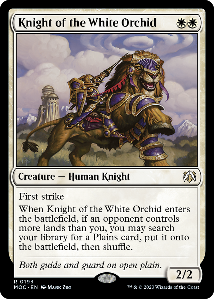 Knight of the White Orchid [March of the Machine Commander] | Local Legends