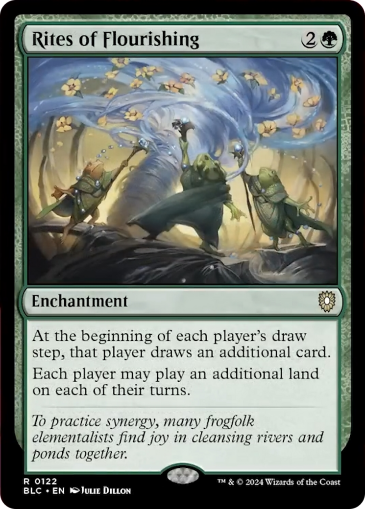 Rites of Flourishing [Bloomburrow Commander] | Local Legends