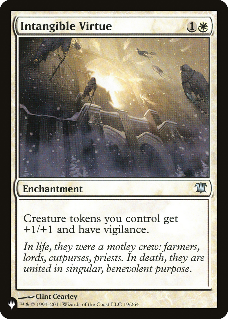 Intangible Virtue [The List] | Local Legends