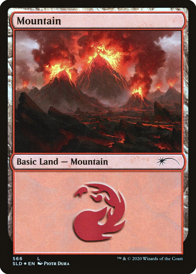 Mountain (Seismic) (566) [Secret Lair Drop Promos] | Golgari Games