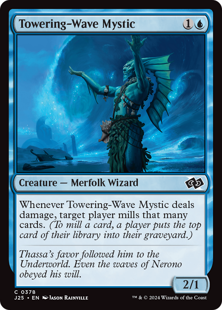 Towering-Wave Mystic [Foundations Jumpstart] | Local Legends