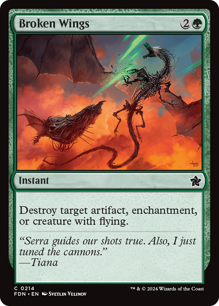 Broken Wings [Foundations] | Local Legends