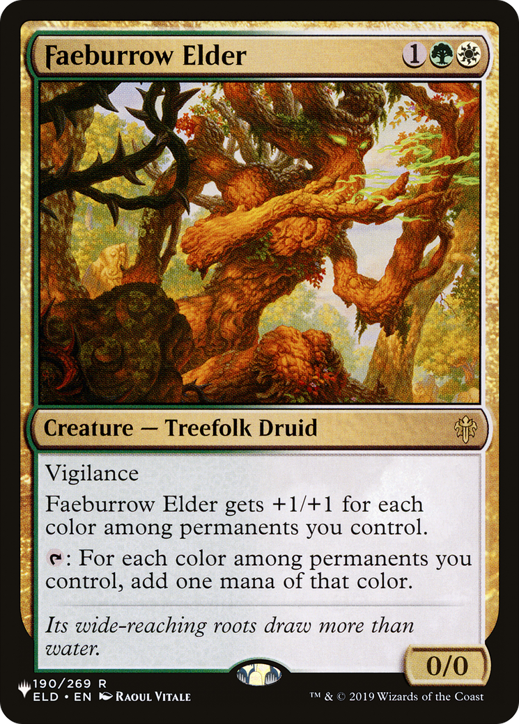 Faeburrow Elder [The List] | Local Legends