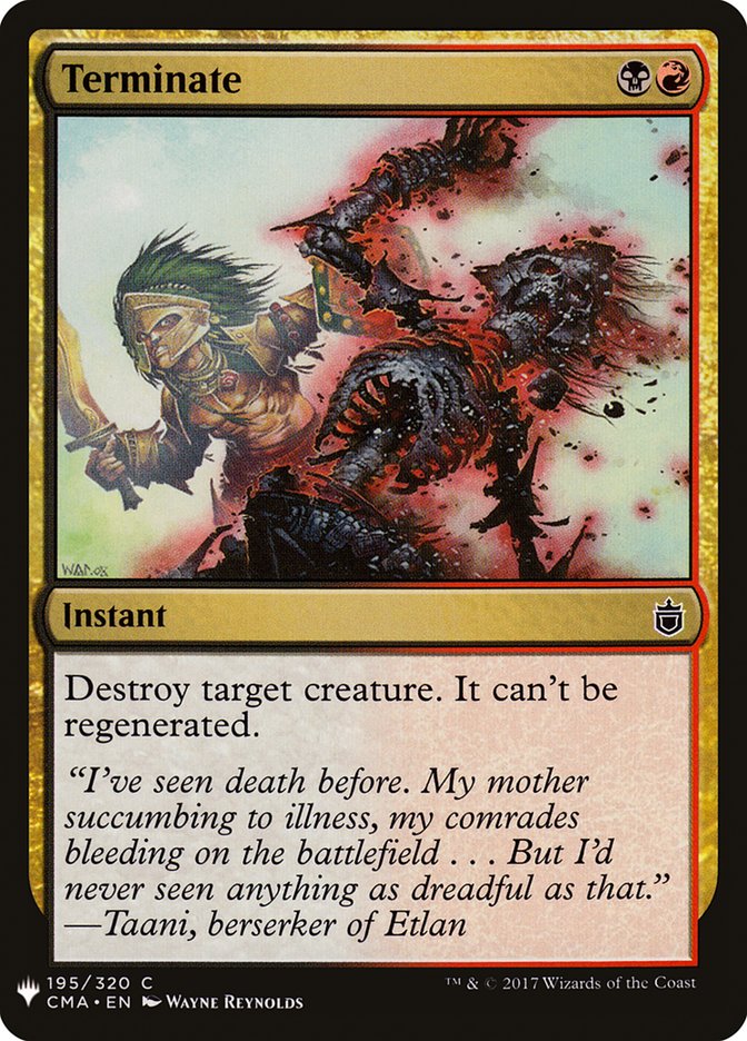 Terminate [Mystery Booster] | Local Legends
