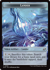 Drone // Lander (0005) Doubled-Sided Token [Edge of Eternities Tokens] | Local Legends