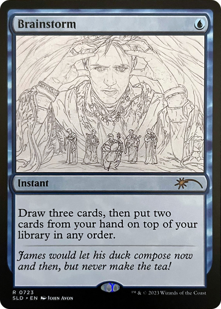 Brainstorm (0723) (Sketch Showcase) [Secret Lair Drop Series] | Local Legends