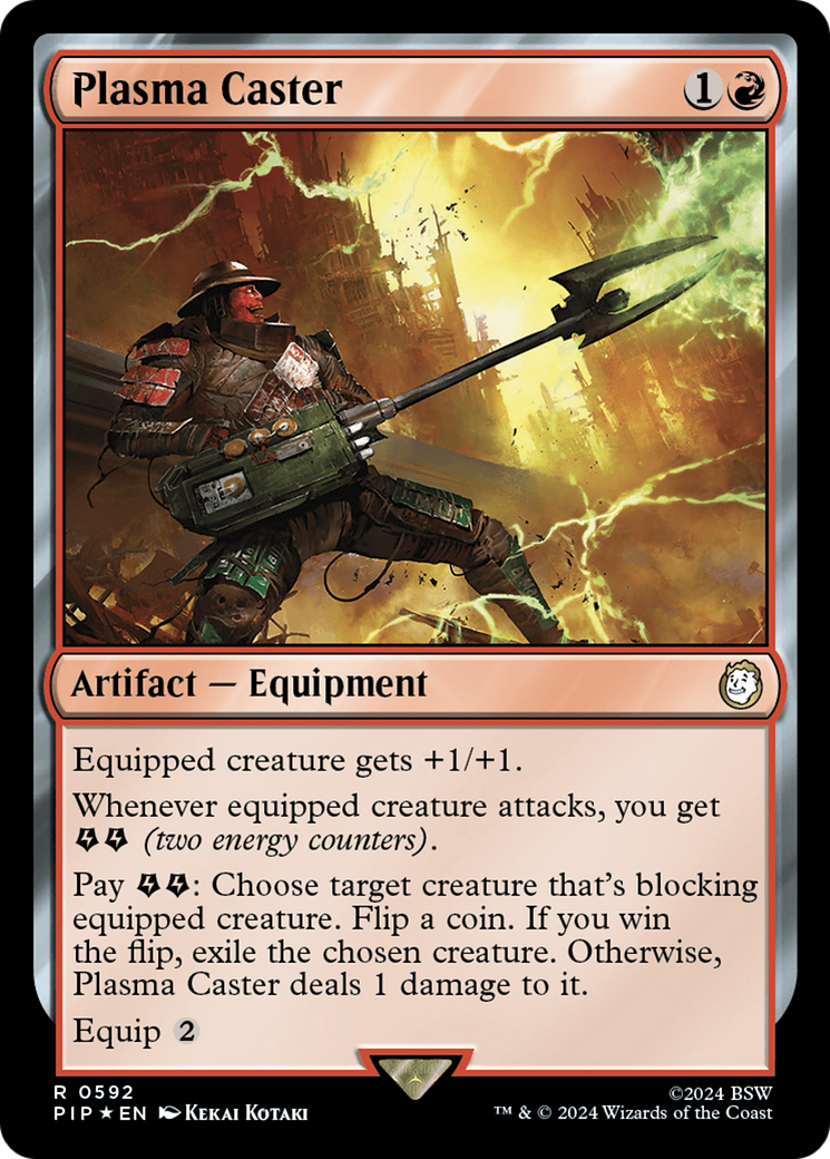 Plasma Caster (Surge Foil) [Fallout] | Local Legends