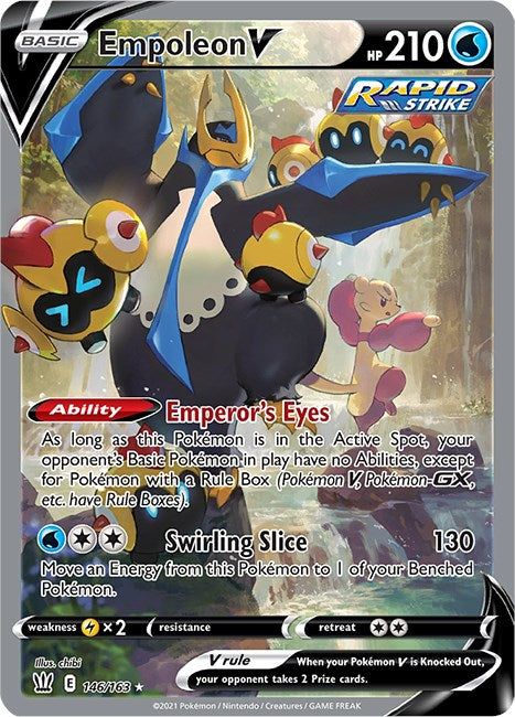 Empoleon V (Alternate Full Art) | Local Legends