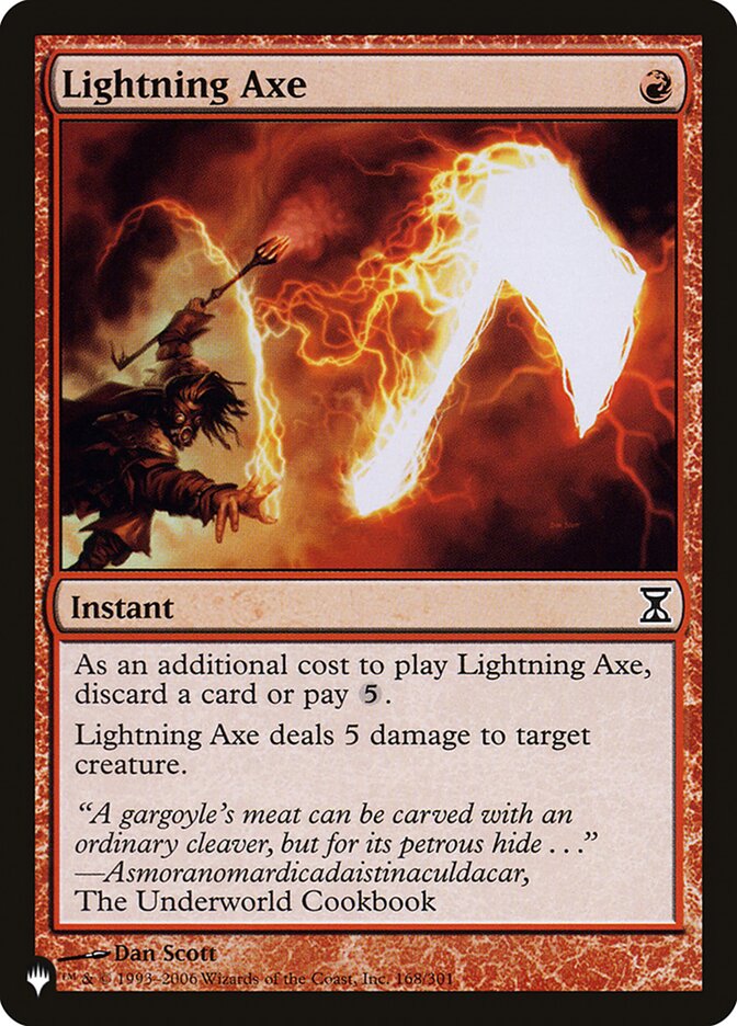 Lightning Axe [The List] | Local Legends