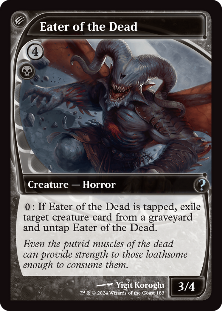 Eater of the Dead (Future Sight) [Mystery Booster 2] | Local Legends