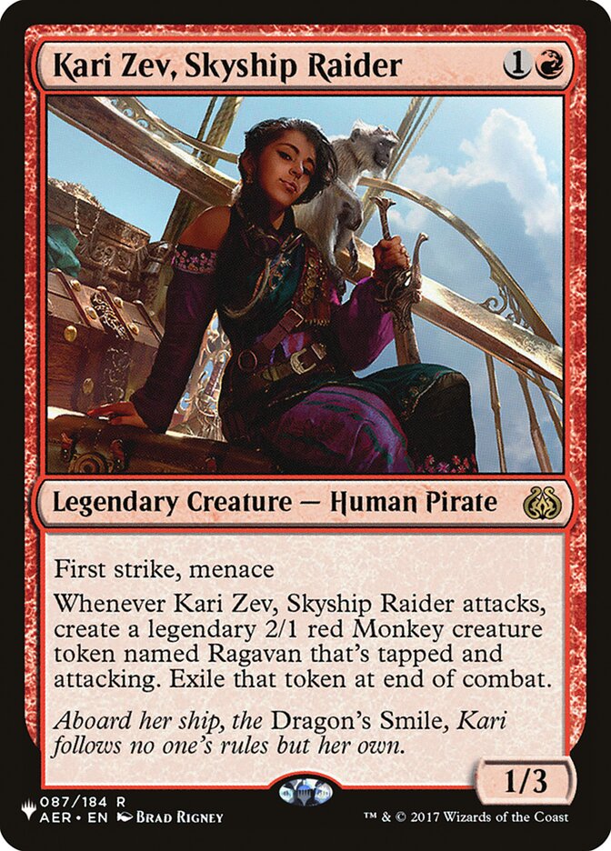 Kari Zev, Skyship Raider [The List] | Local Legends