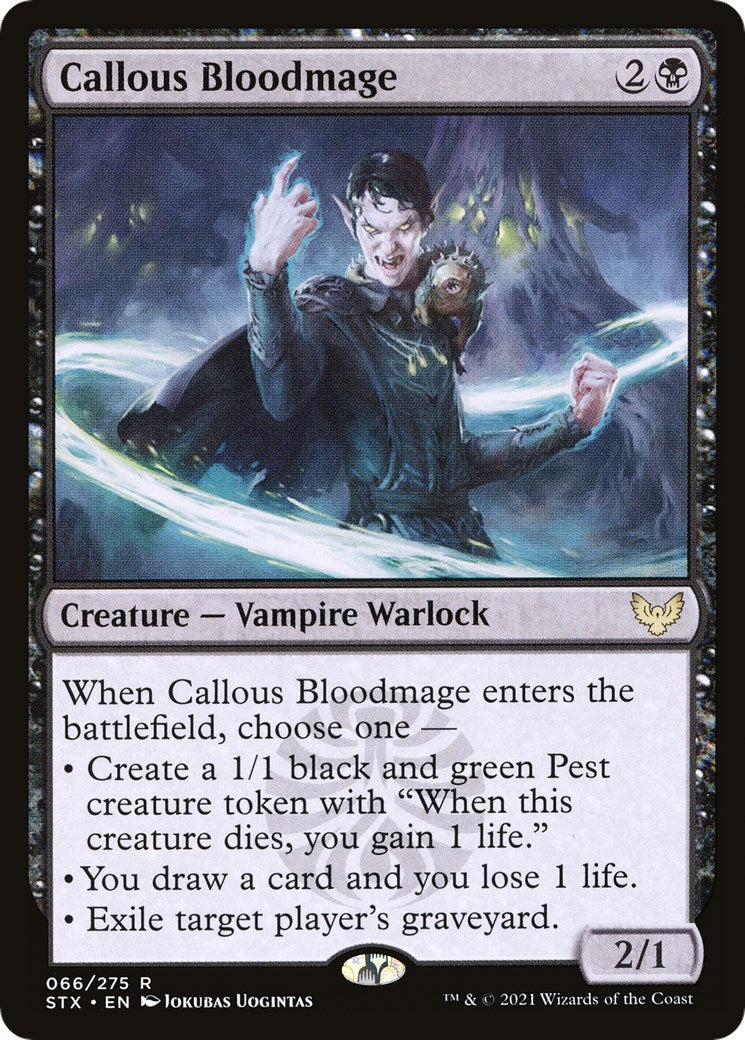 Callous Bloodmage | Local Legends