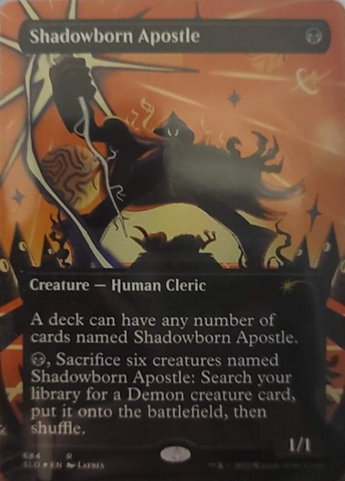 Shadowborn Apostle (Borderless) (684) [Secret Lair Drop Promos] | Local Legends
