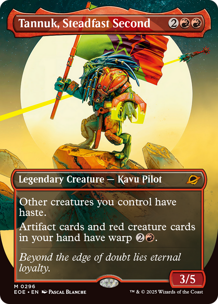 Tannuk, Steadfast Second (Borderless) [Edge of Eternities] | Local Legends