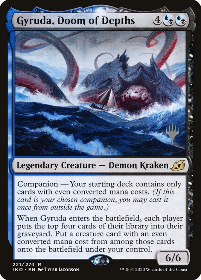 Gyruda, Doom of Depths (Promo Pack) [Ikoria: Lair of Behemoths Promos] | Local Legends