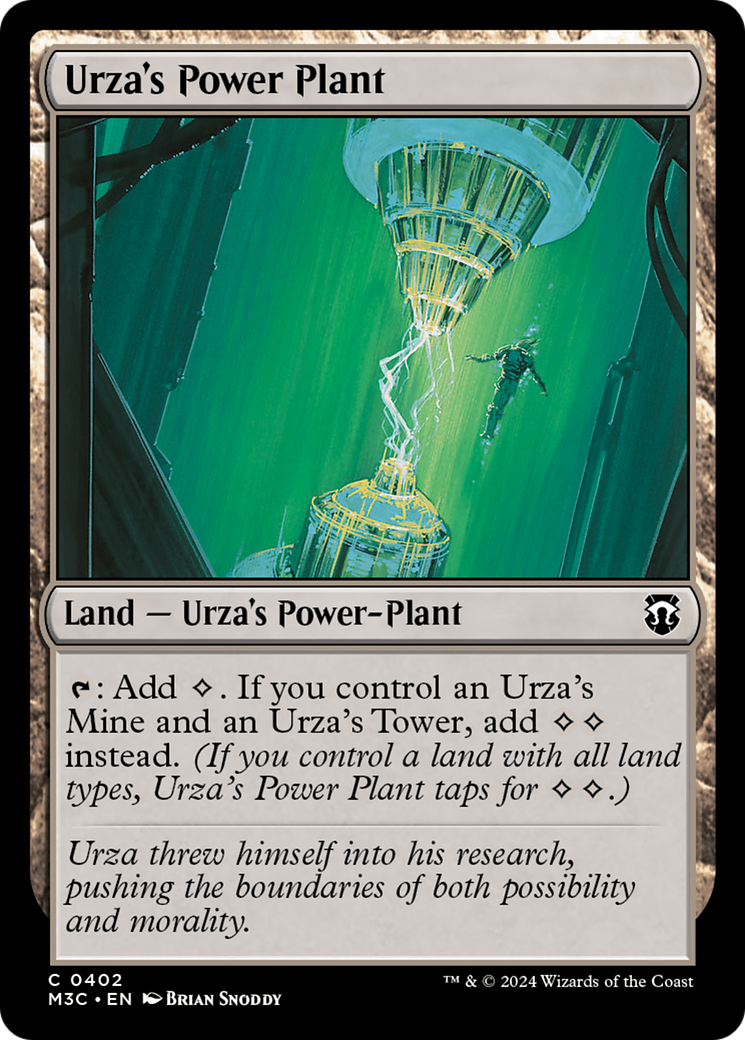 Urza's Power Plant (Ripple Foil) [Modern Horizons 3 Commander] | Golgari Games