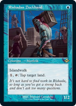 Rishadan Dockhand (Retro Frame) (Foil Etched) | Local Legends
