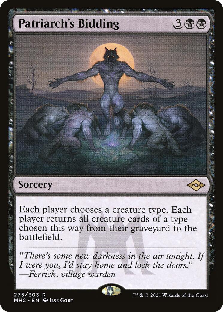 Patriarch's Bidding | Local Legends