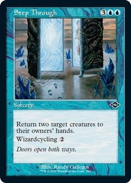 Step Through (Retro Frame) (Foil Etched) | Local Legends