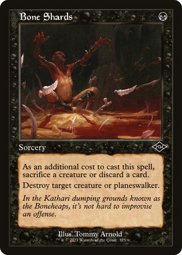 Bone Shards (Retro Frame) | Local Legends