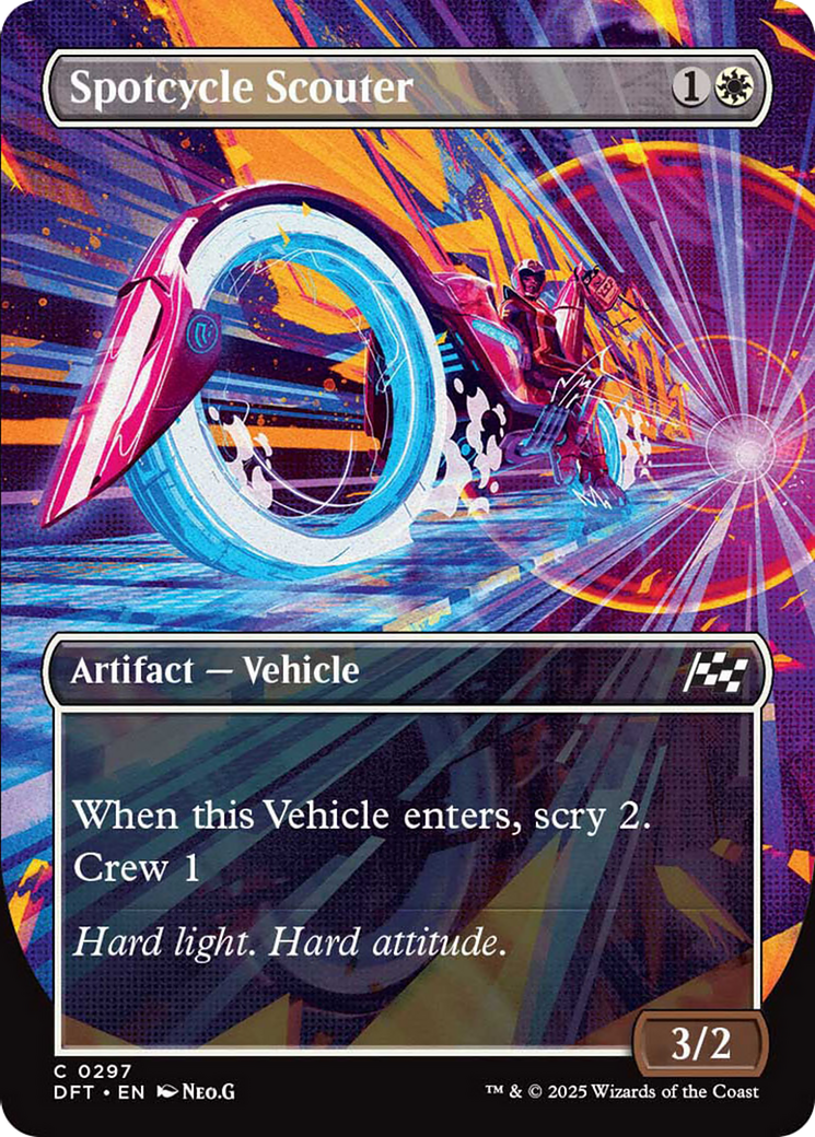 Spotcycle Scouter (Borderless) [Aetherdrift] | Local Legends