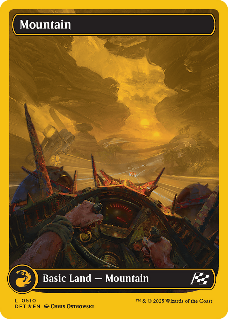 Mountain (0510) (First-Place Foil) [Aetherdrift] | Local Legends