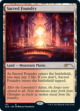 Sacred Foundry [Secret Lair Drop Series] | Local Legends