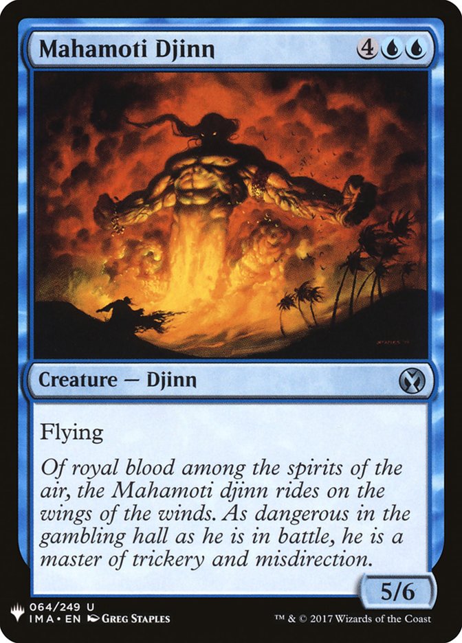 Mahamoti Djinn [Mystery Booster] | Local Legends