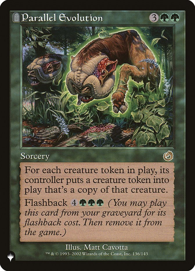 Parallel Evolution [The List] | Local Legends