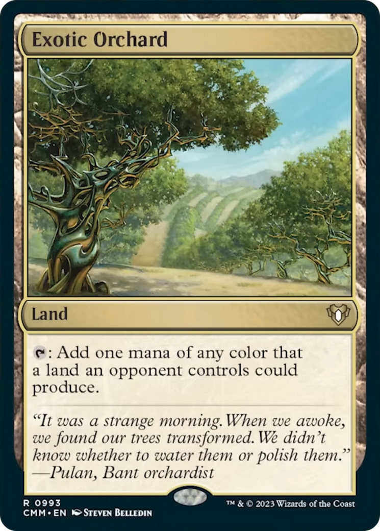 Exotic Orchard [Commander Masters] | Local Legends