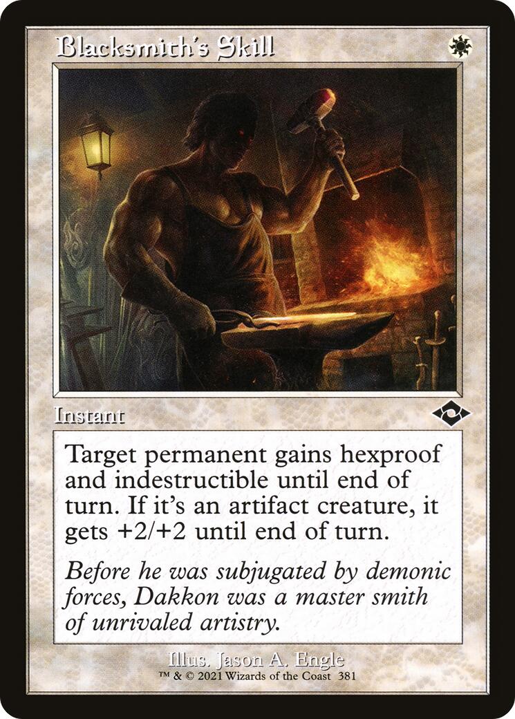 Blacksmith's Skill (Retro Frame) | Local Legends