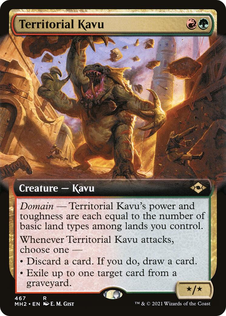 Territorial Kavu (Extended Art) | Local Legends