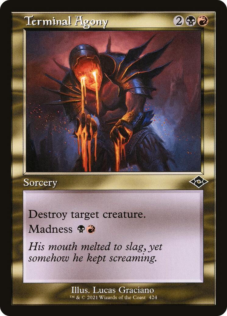 Terminal Agony (Retro Frame) | Local Legends