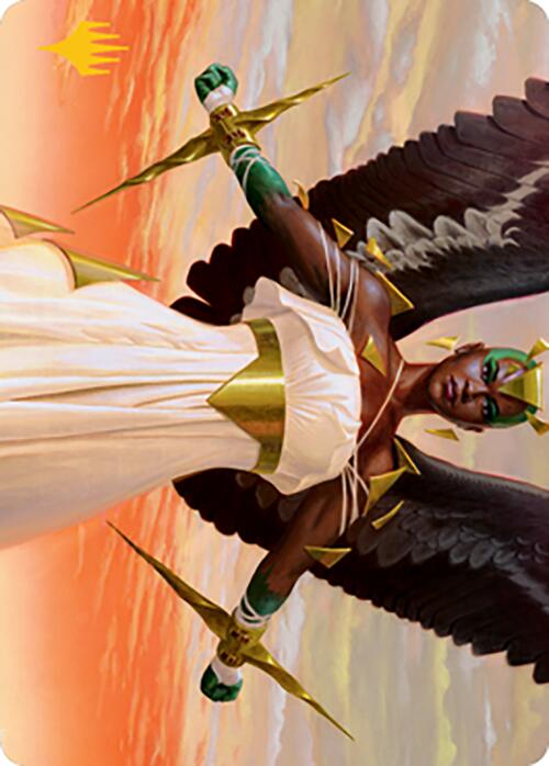 Glorious Enforcer Art Card (Gold-Stamped Signature) [Modern Horizons 2 Art Series] | Local Legends