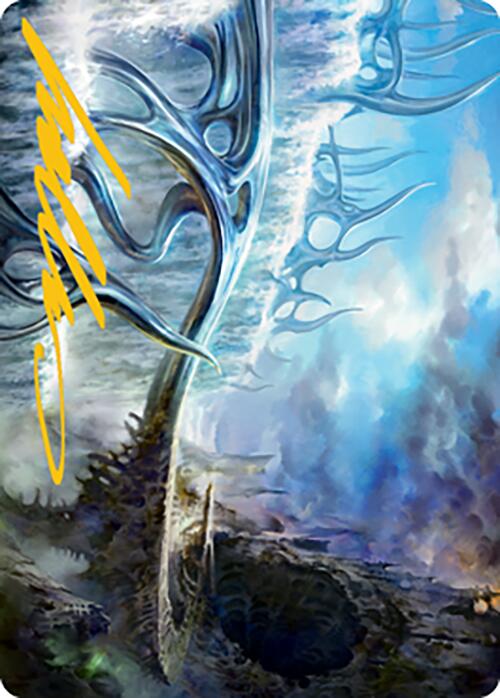 Mistvault Bridge Art Card (Gold-Stamped Signature) [Modern Horizons 2 Art Series] | Local Legends