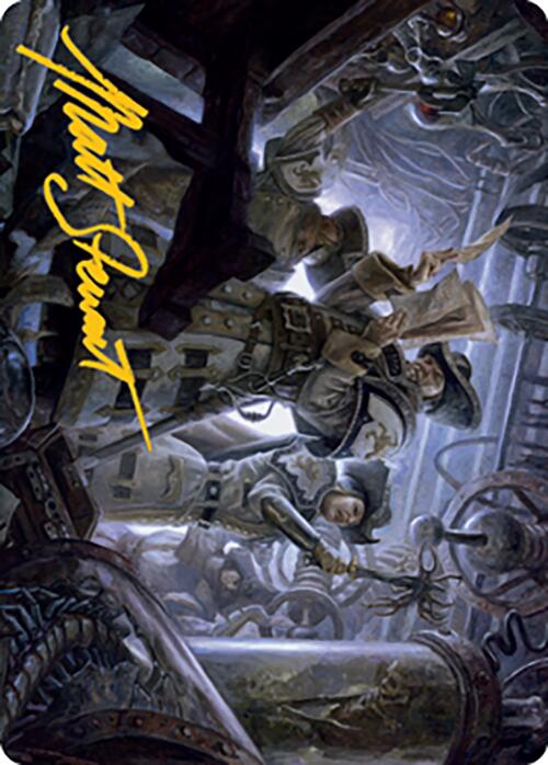 Search the Premises Art Card (Gold-Stamped Signature) [Modern Horizons 2 Art Series] | Local Legends