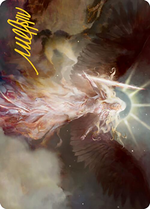 Serra's Emissary Art Card (Gold-Stamped Signature) [Modern Horizons 2 Art Series] | Local Legends