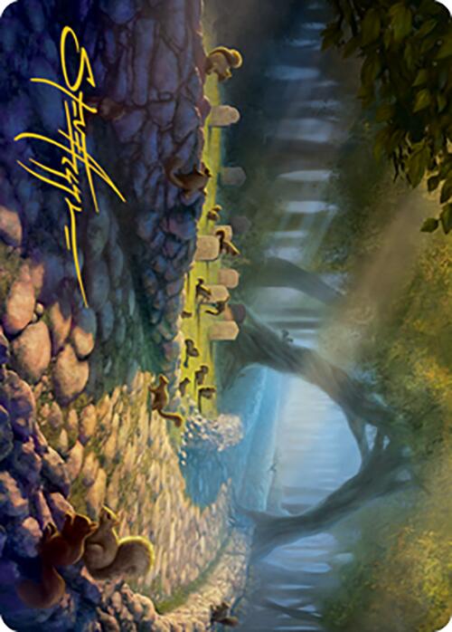 Squirrel Sanctuary Art Card (Gold-Stamped Signature) [Modern Horizons 2 Art Series] | Local Legends