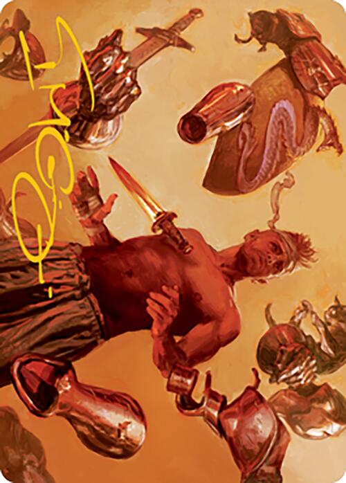 Dress Down Art Card (Gold-Stamped Signature) [Modern Horizons 2 Art Series] | Local Legends