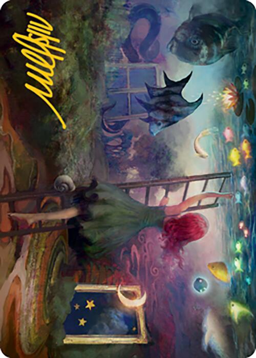 Lucid Dreams Art Card (Gold-Stamped Signature) [Modern Horizons 2 Art Series] | Local Legends