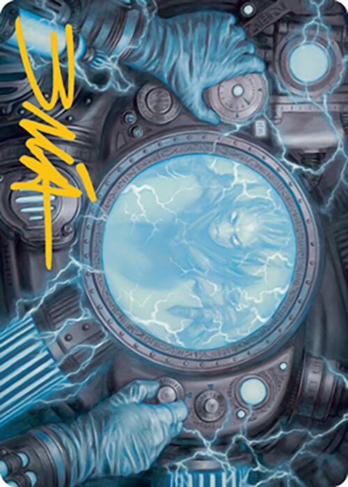 Recalibrate Art Card (Gold-Stamped Signature) [Modern Horizons 2 Art Series] | Local Legends