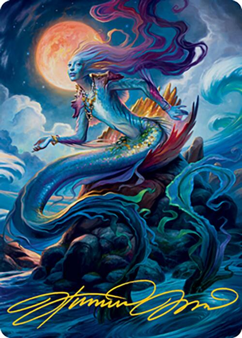 Svyelun of Sea and Sky Art Card (24) (Gold-Stamped Signature) [Modern Horizons 2 Art Series] | Local Legends