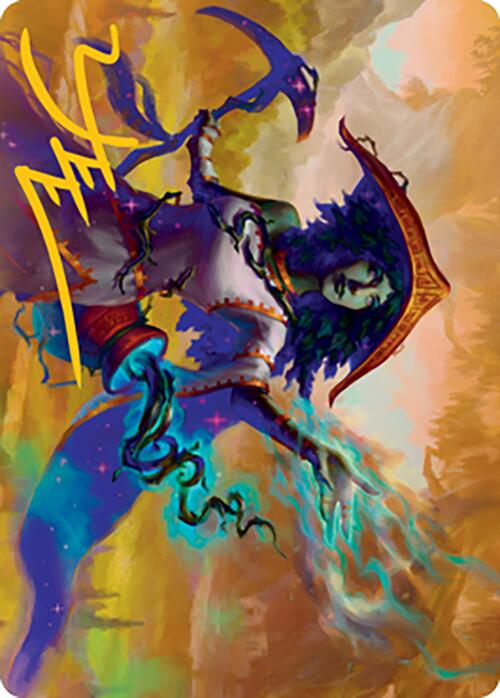 Sythis, Harvest's Hand Art Card (Gold-Stamped Signature) [Modern Horizons 2 Art Series] | Local Legends