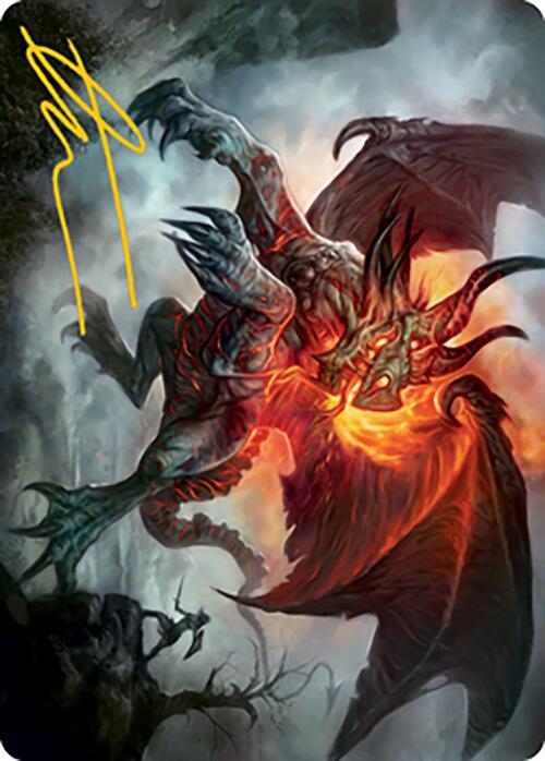 Piru, the Volatile Art Card (Gold-Stamped Signature) [Modern Horizons 2 Art Series] | Local Legends