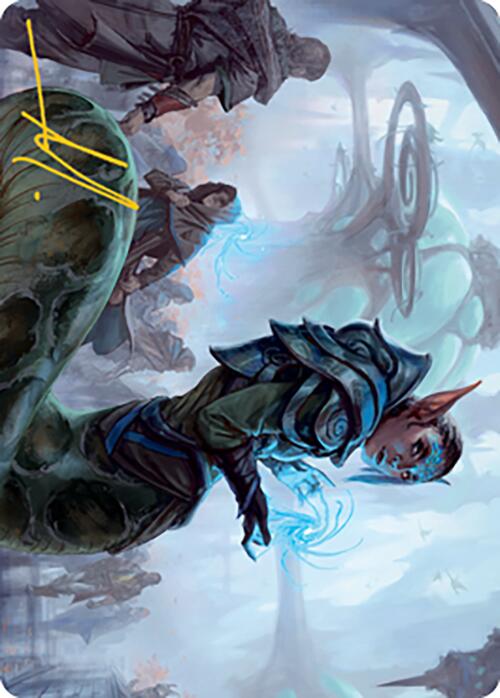 Lonis, Cryptozoologist Art Card (Gold-Stamped Signature) [Modern Horizons 2 Art Series] | Local Legends