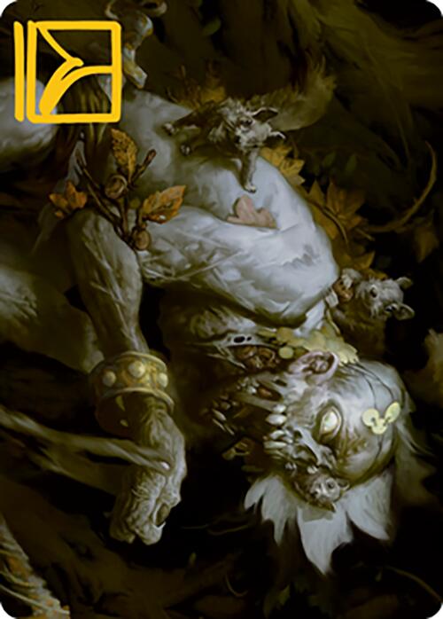 Nested Shambler Art Card (Gold-Stamped Signature) [Modern Horizons 2 Art Series] | Local Legends