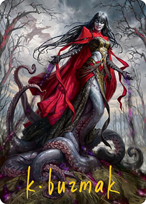 Geyadrone Dihada Art Card (54) (Gold-Stamped Signature) [Modern Horizons 2 Art Series] | Local Legends
