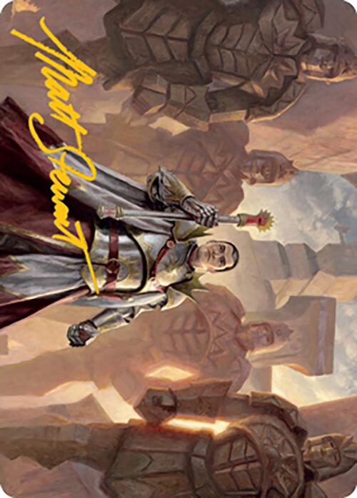 General Ferrous Rokiric Art Card (Gold-Stamped Signature) [Modern Horizons 2 Art Series] | Local Legends